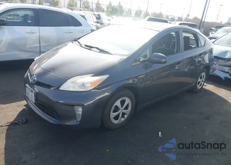 2012 Toyota Prius Three z USA, uszkodzony, nr VIN JTDKN3DU9C5465845